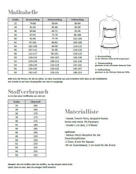 Preview: Fadenkäfer Papierschnittmuster Ruby Damen